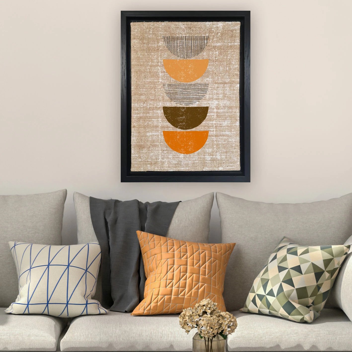 Pikturë dekorative në kanavacë, shumëngjyrëshe, Wallity, LSJ318042895242 - 4666, 46x66cm