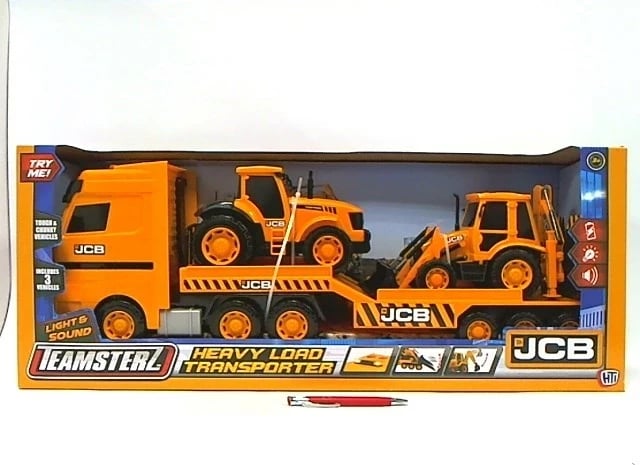 Set lodrash Auto JCB Heavy Load Transporter, 2 vetura