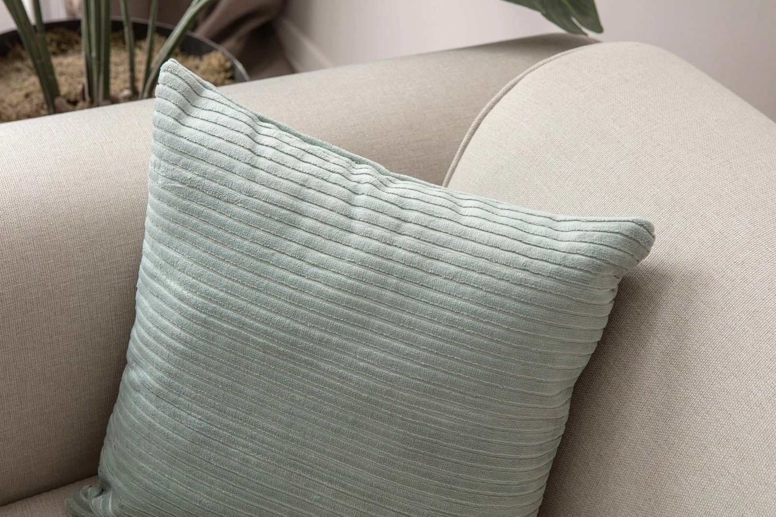 Set mbulesash jastëkësh (2 copë), ngjyrë e gjelbër e çelët, Evila Originals, 2029