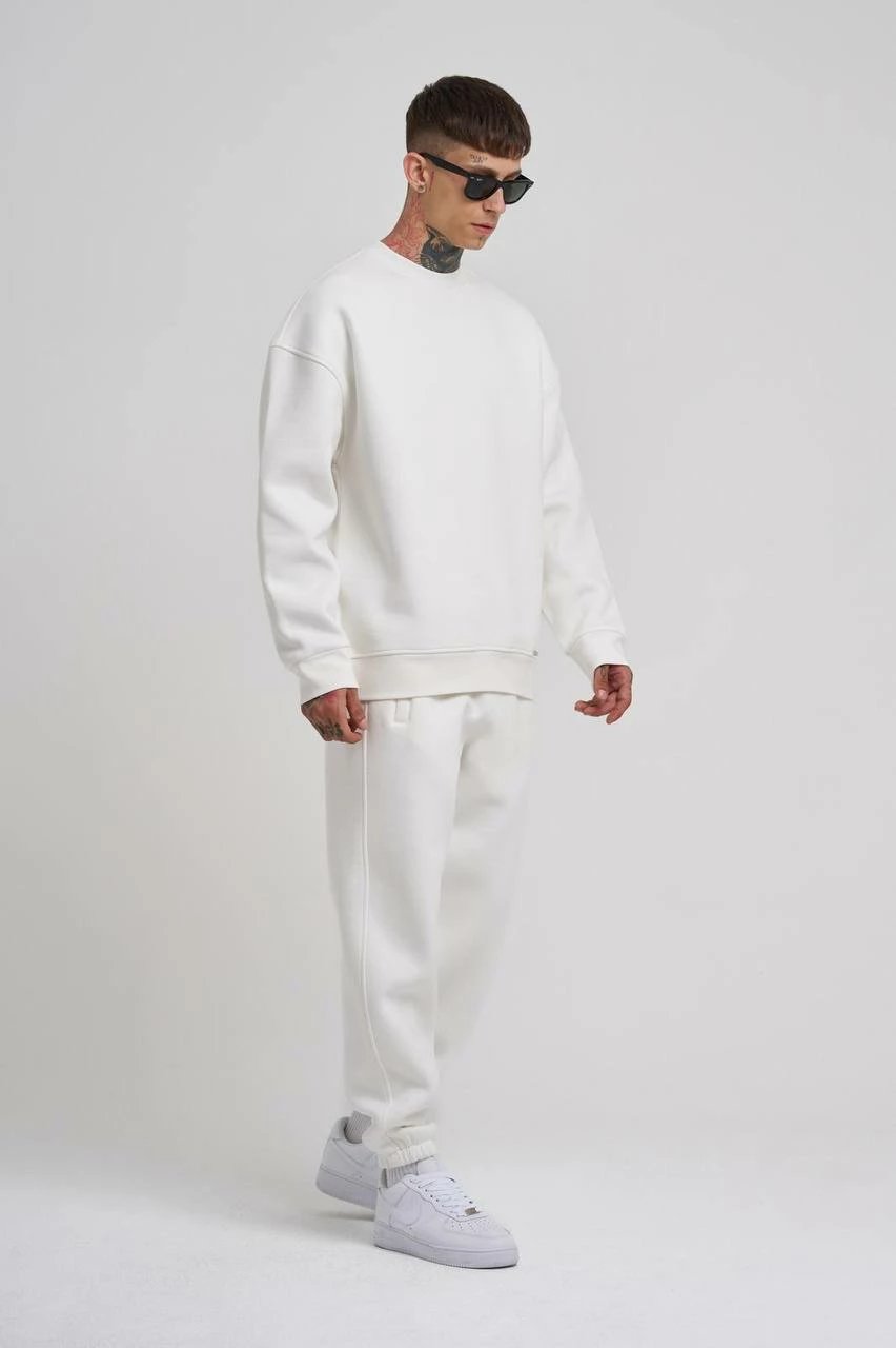 Duks oversize Machinist, i bardhë