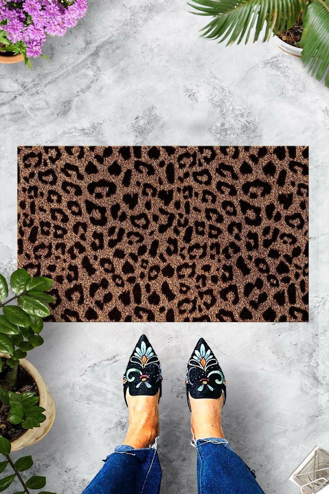 Shilte hyrëse PVC Conceptum Hypnose, leopard
