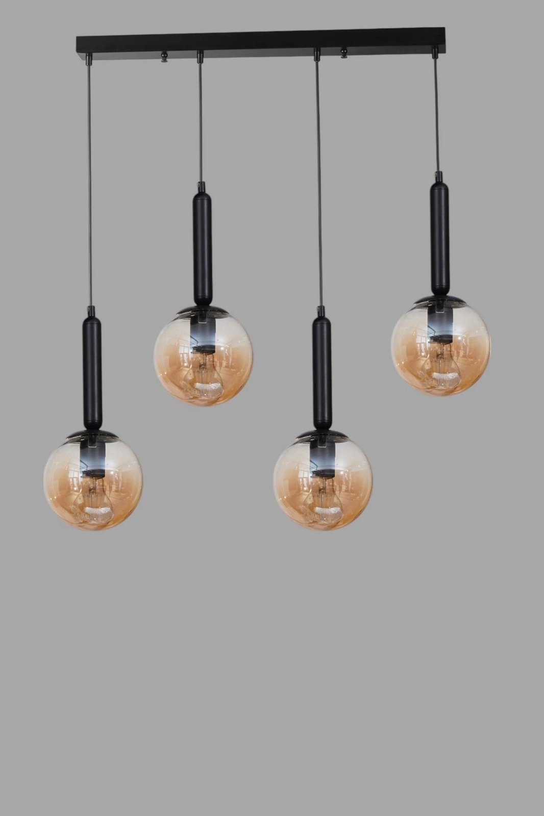 Llambë tavani Opviq, ngjyrë mjaltë dhe e zezë, 9058-6