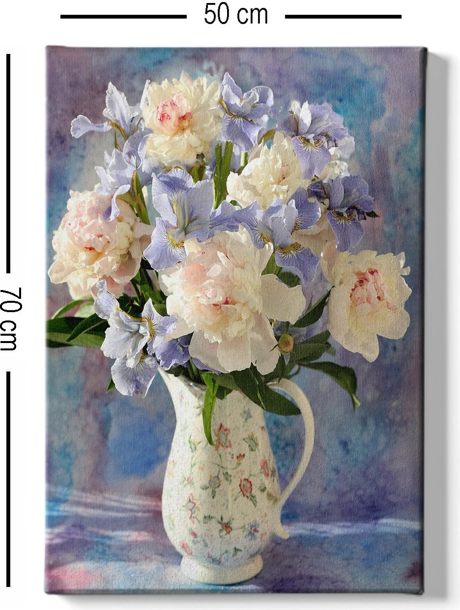 Pikturë dekorative në kanavacë, shumëngjyrëshe, 50x70cm