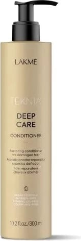Kondicioner për flokë të thata dhe të dëmtuara Lakme Teknia Deep Care Moisturizing për femra, 300ml