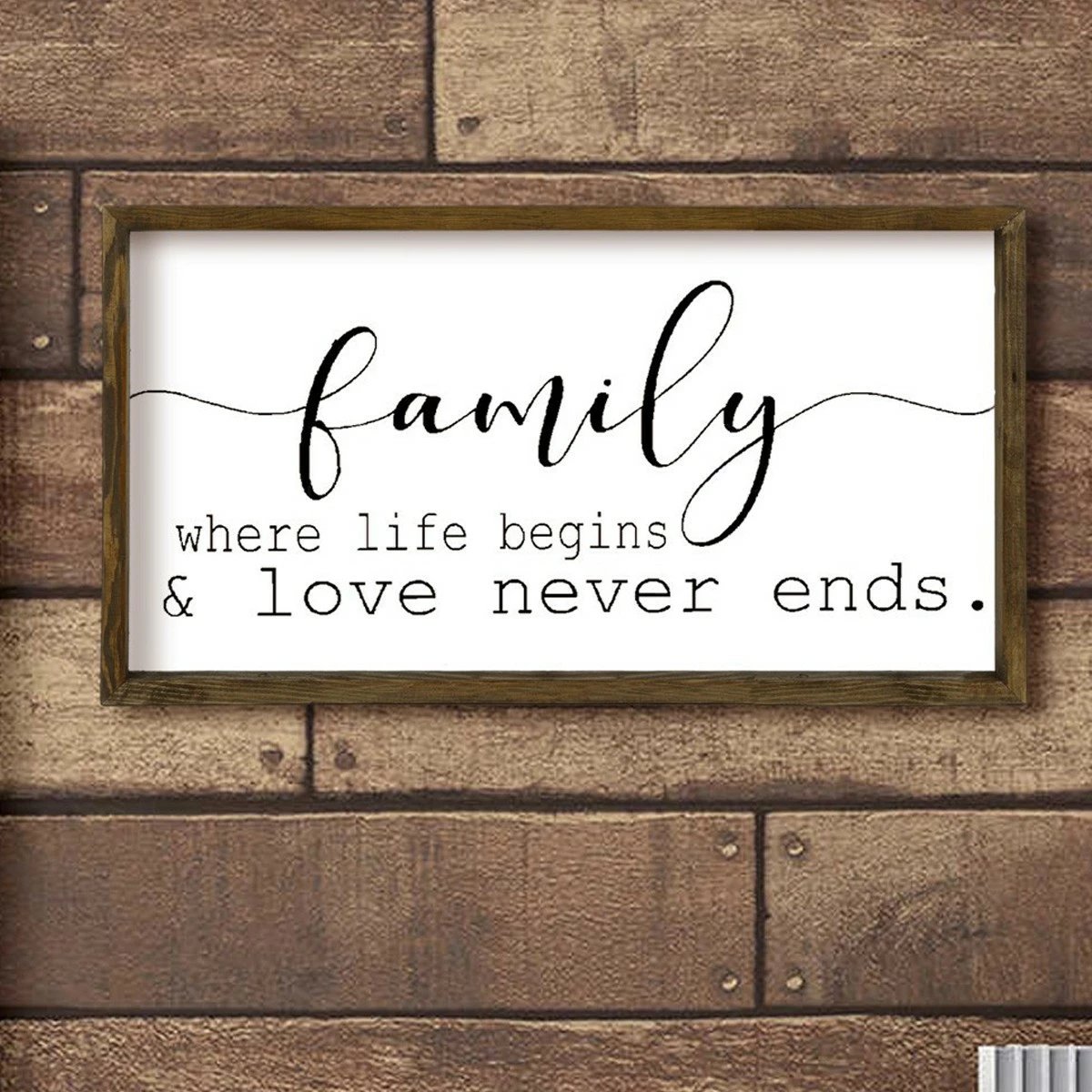 Pikturë dekorative me kornizë MDF, Wallity, KZM311, 25x50cm