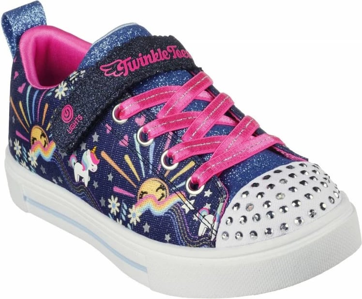 Atlete për fëmijë Skechers, blu marine