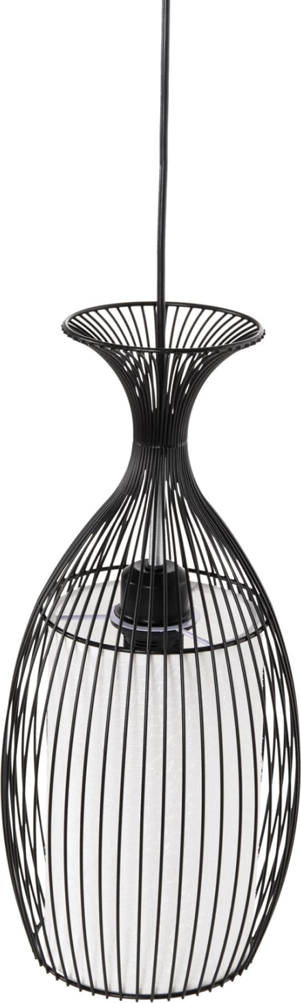 Llambë varëse tavani, metal i zi, FH4186, 20x20x131H cm Llambë varëse tavani, metal i zi, FH4186, 20x20x131H cm