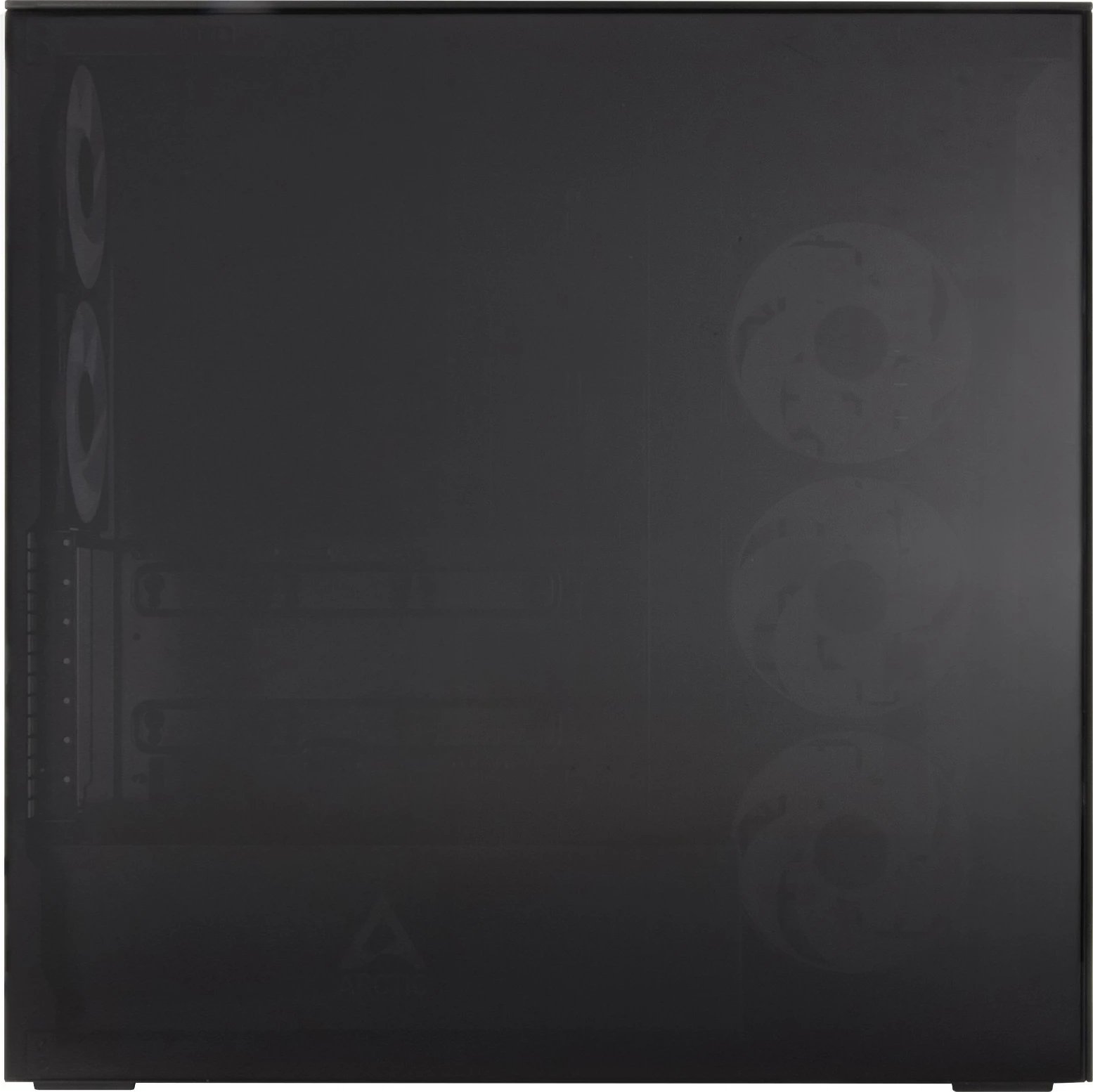 Kasë ARCTIC Xtender, Midi Tower, xham i temperuar, RGB, e zezë