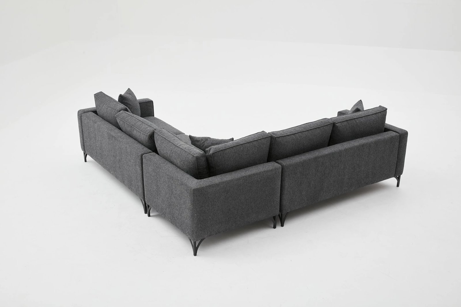 Këndare Atelier del Sofa, Berlin, antracit, e zezë