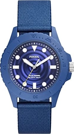 Orë dore FOSSIL FB-01 për meshkuj, blu