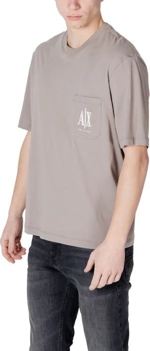 Maicë për meshkuj Armani Exchange, kafe