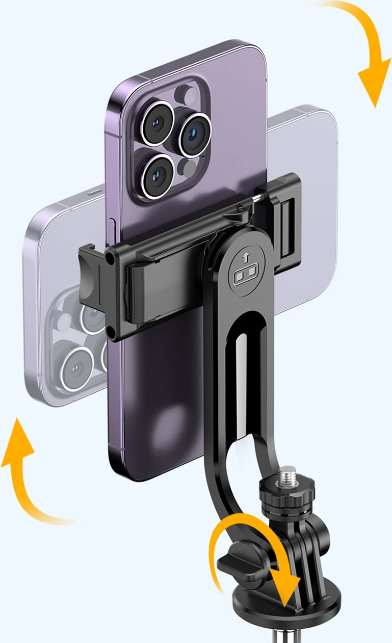 Selfie stick tripod Wozinsky WC1Y3S, 1.32m, me Bluetooth, i zi Selfie stick tripod Wozinsky WC1Y3S, 1.32m, me Bluetooth, i zi