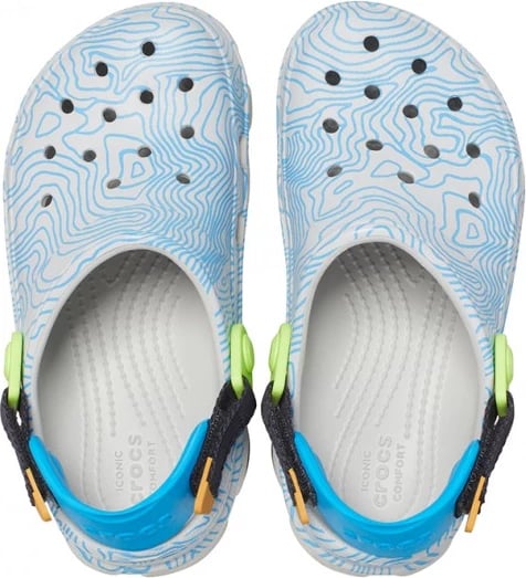 CROCS AlLL TERAIN TOPOGRAPHIC CLOG K 208312