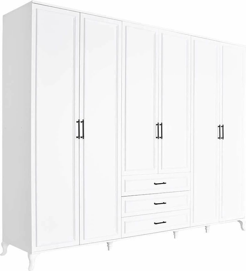 Dollap Hanah Home, ngjyrë e bardhë, Country