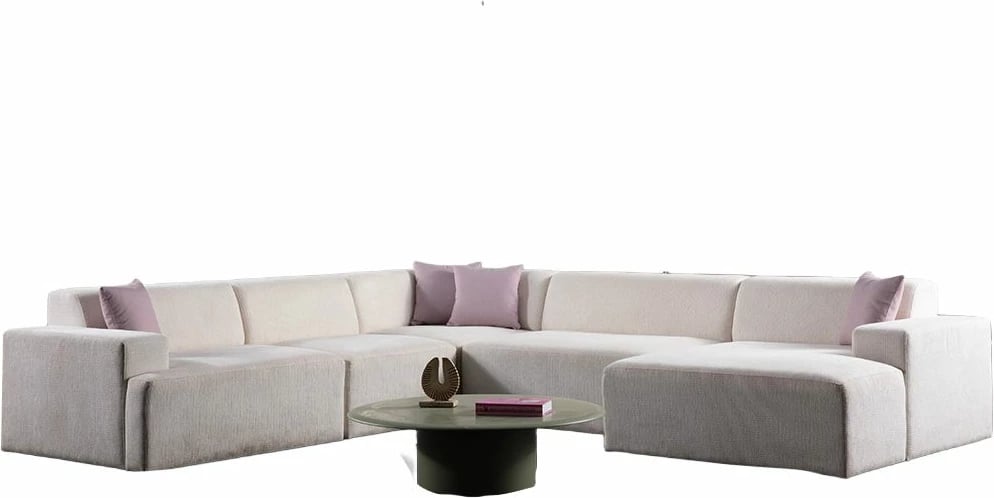 Këndore Melva, Atelier del Sofa, e bardhë, (L1.5 + O1 + C + O2 + Chl Djathtas)