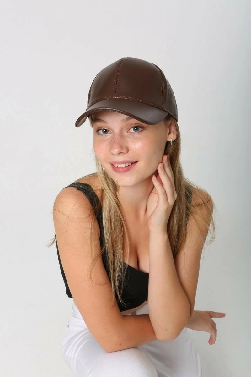 Kapelë për gra, ngjyrë kafe, Jumeon, Spk1104