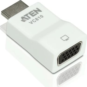 Konvertues HDMI në VGA ATEN VC810-AT, i bardhë