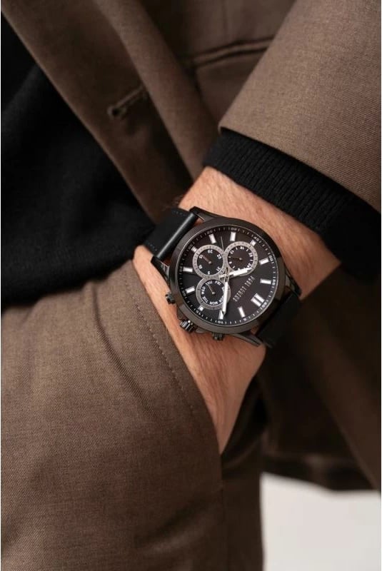 Orë dore për meshkuj Paul Lorens, e zezë