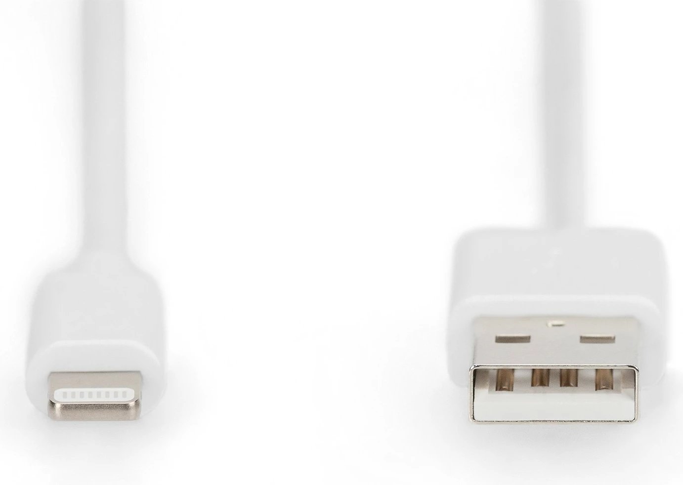 Kabllo USB A në Lightning Digitus 1m e bardhë