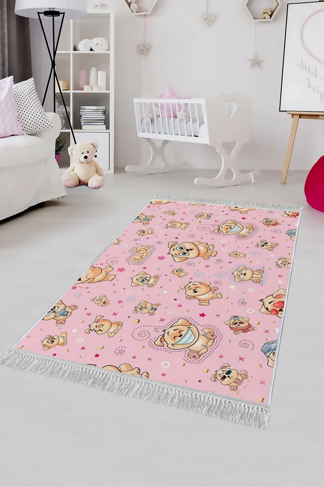 Qilim për korridor, ngjyrë rozë, Conceptum Hypnose, ELS512, 80x150cm