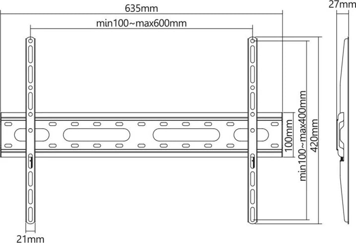 Mbajtëse për TV 37"-70" STELL SHO 4220