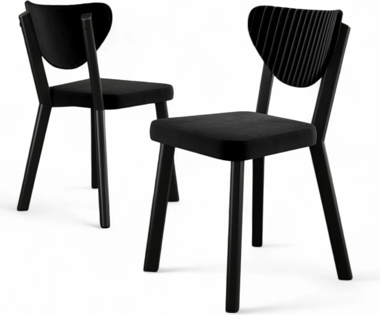 Set karrigash (6 copë), Hanah Home, Arfe, e zezë