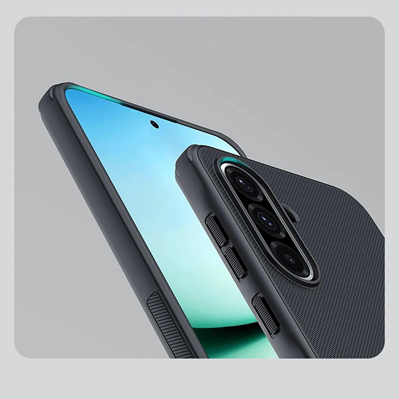 Mbështjellës Nillkin Super Frosted Shield Pro për Samsung Galaxy A36 5G, i zi