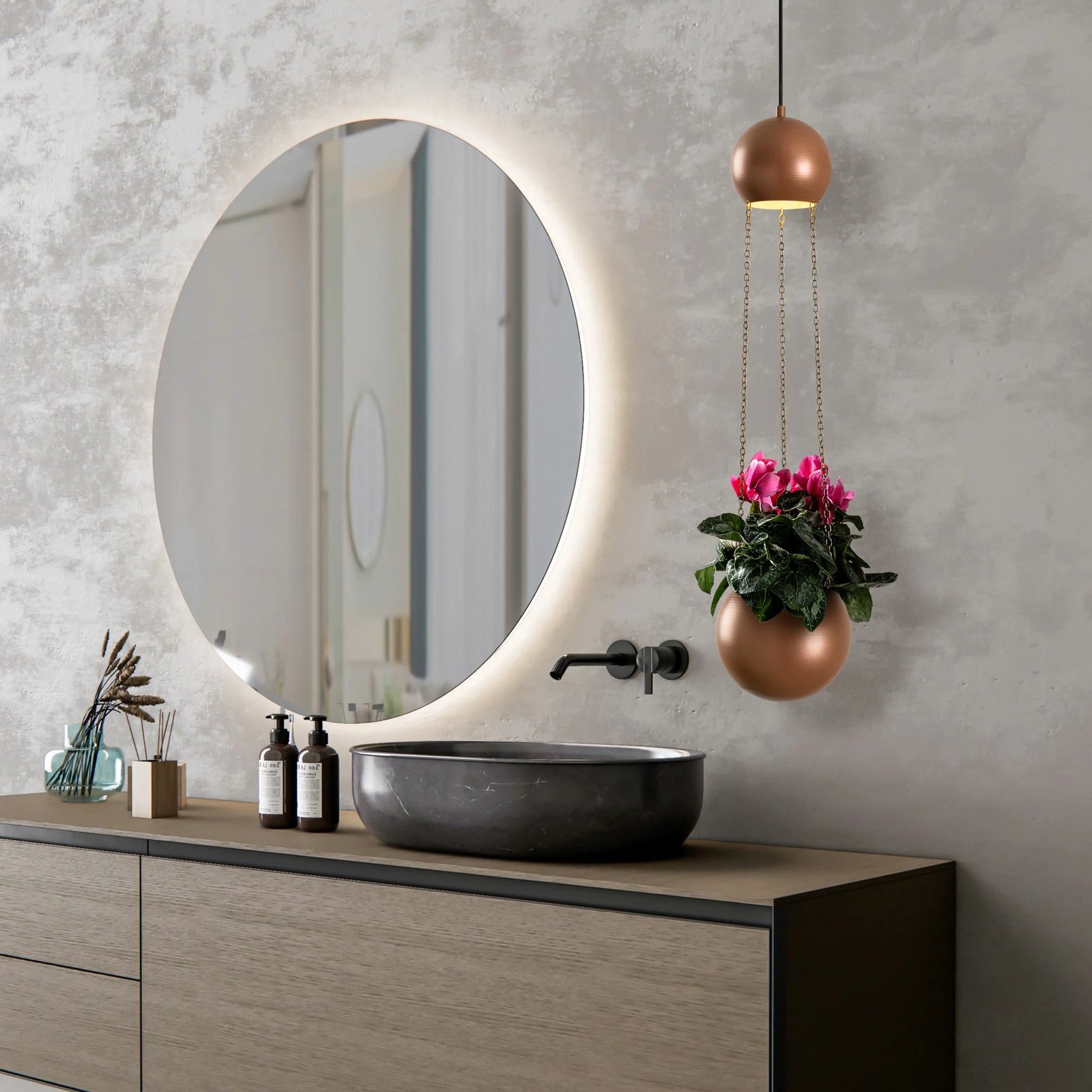 Llambë varëse Opviq, ngjyrë bakri, 15423