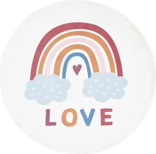 Tapet për fëmijë NEXT Ø100cm, për vajza, me ngjyra