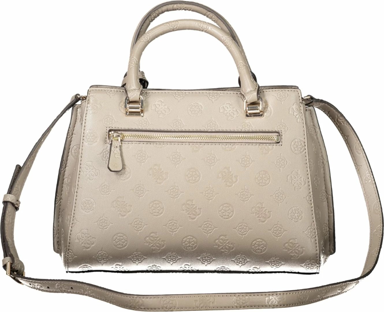 Çantë GUESS JEANS Zarela për femra, beige