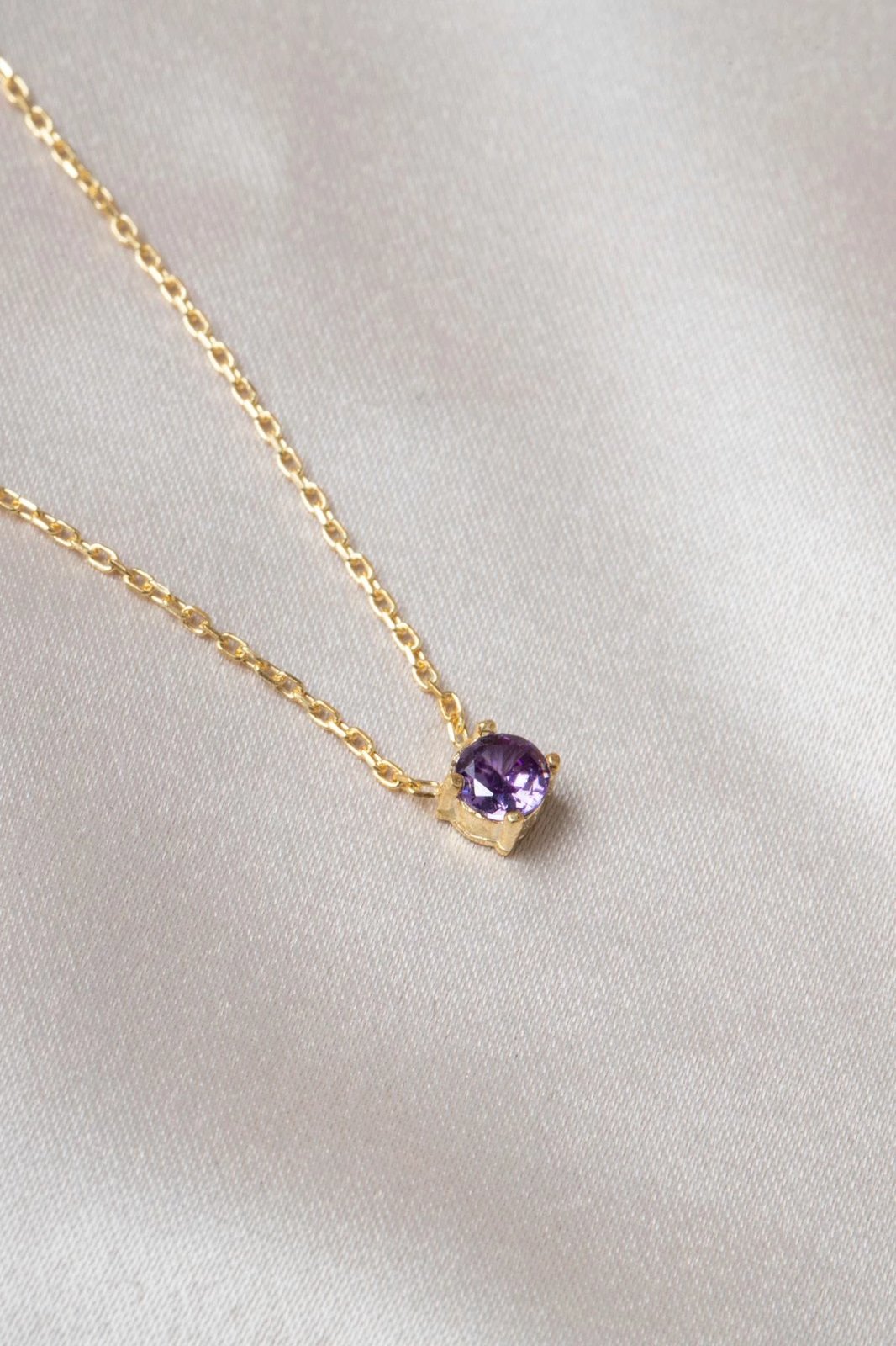 Varëse argjendi Elika Silver, ngjyrë vjollcë, TFNY65235