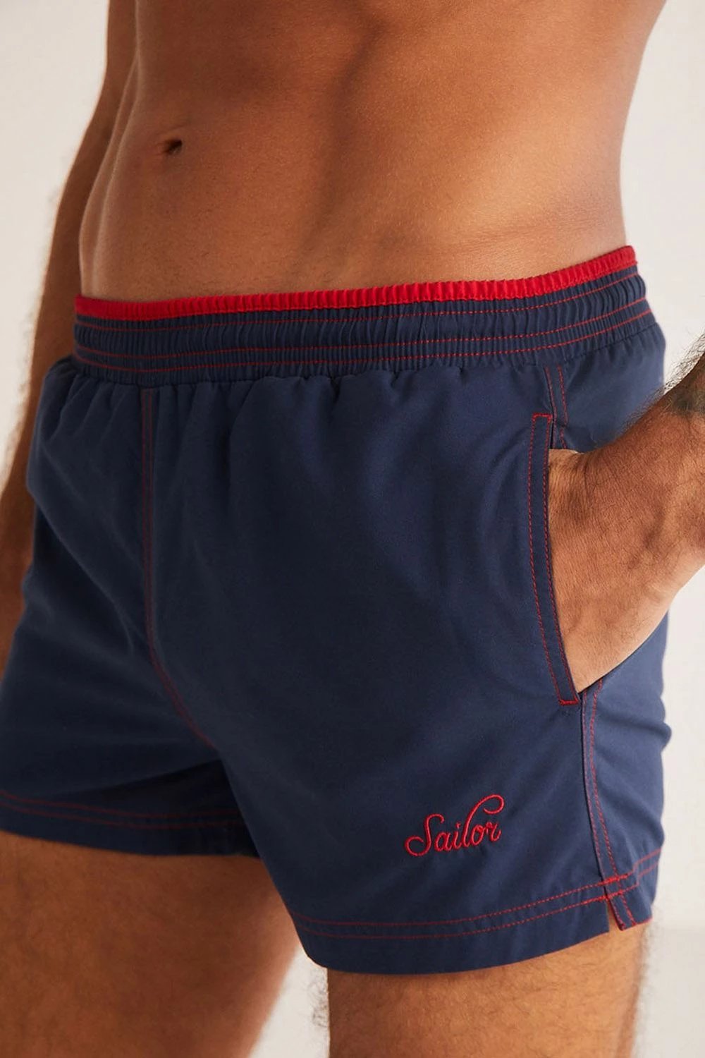 Tanga për not për meshkuj, ngjyrë navy blue, Jumeon Endy