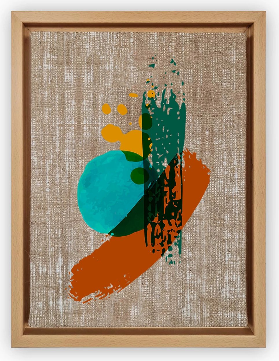 Pikturë dekorative në kanavacë, shumëngjyrëshe, Wallity, LNJ619825365712 - 96136, 96x136cm