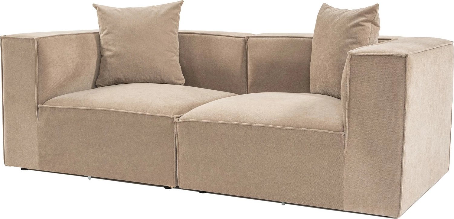 Divan dy vendësh, ngjyrë kapuçino, Sora 2