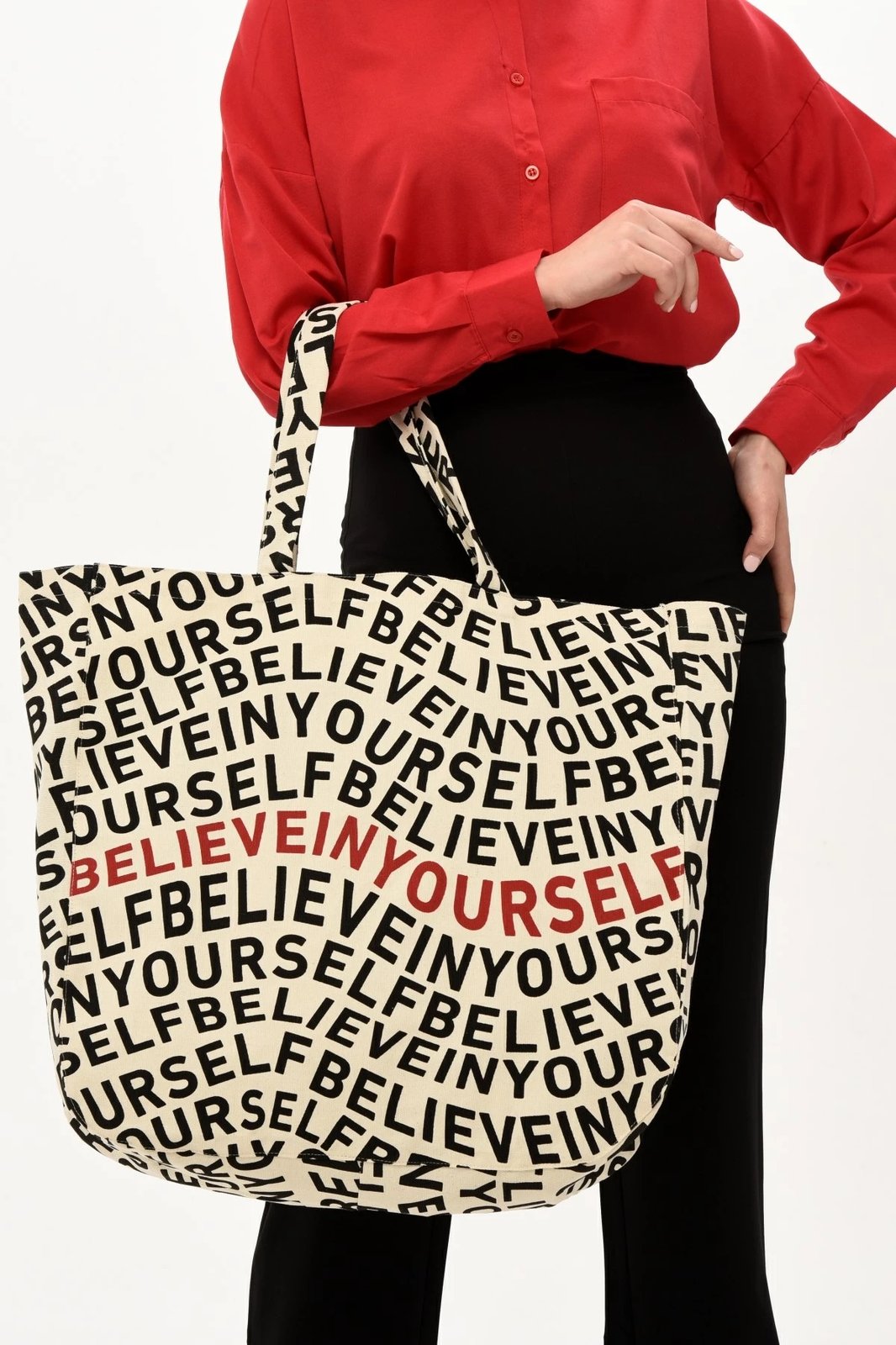 Çantë tote Zoozie Bags, krem, 2046