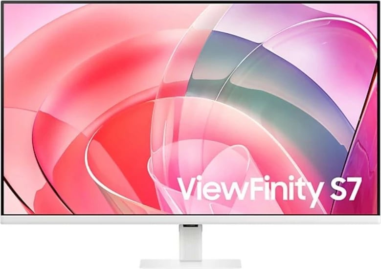 Monitor Samsung ViewFinity S7 LS32D701EAUXEN, 32", 4K UHD, i bardhë