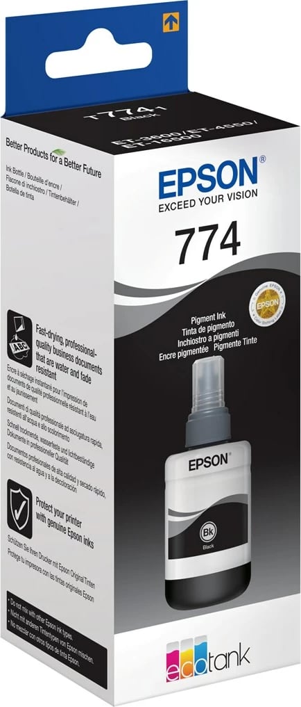 Ngjyrë për printer Epson T7741, 1x 140ml, e zezë