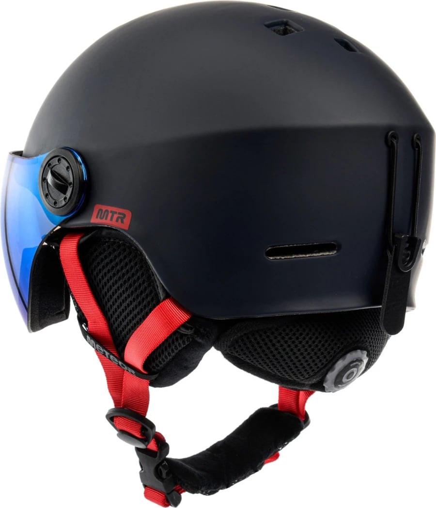 Helmetë skijimi Meteor unisex, kaltër