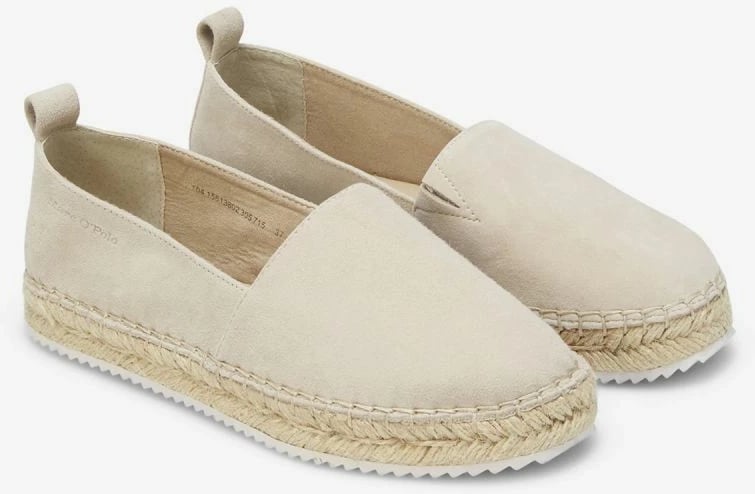 Espadrile për femra Marc O'Polo, ngjyrë bezhë