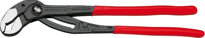 Knipex Cobra XL slip-joint pinca, 400mm, krom-vanadium, dorezë plastike, e kuqe