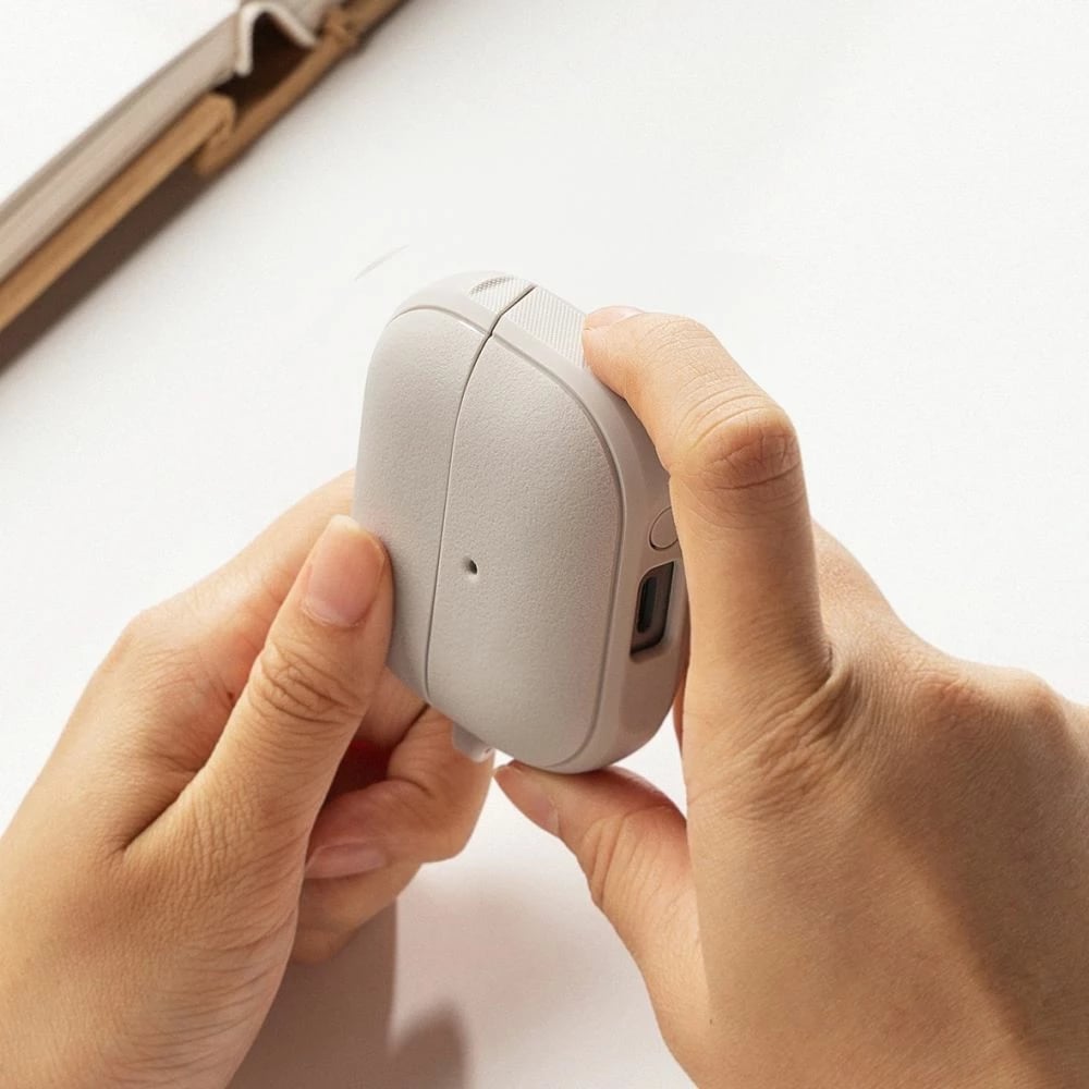 Mbështjellës Ringke Onyx MagSafe për Samsung Galaxy Buds 3 / 3 Pro, Gri