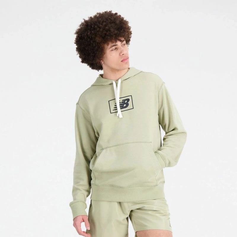 Duks New Balance për meshkuj, bezhë/jeshile Duks New Balance për meshkuj, bezhë/jeshile