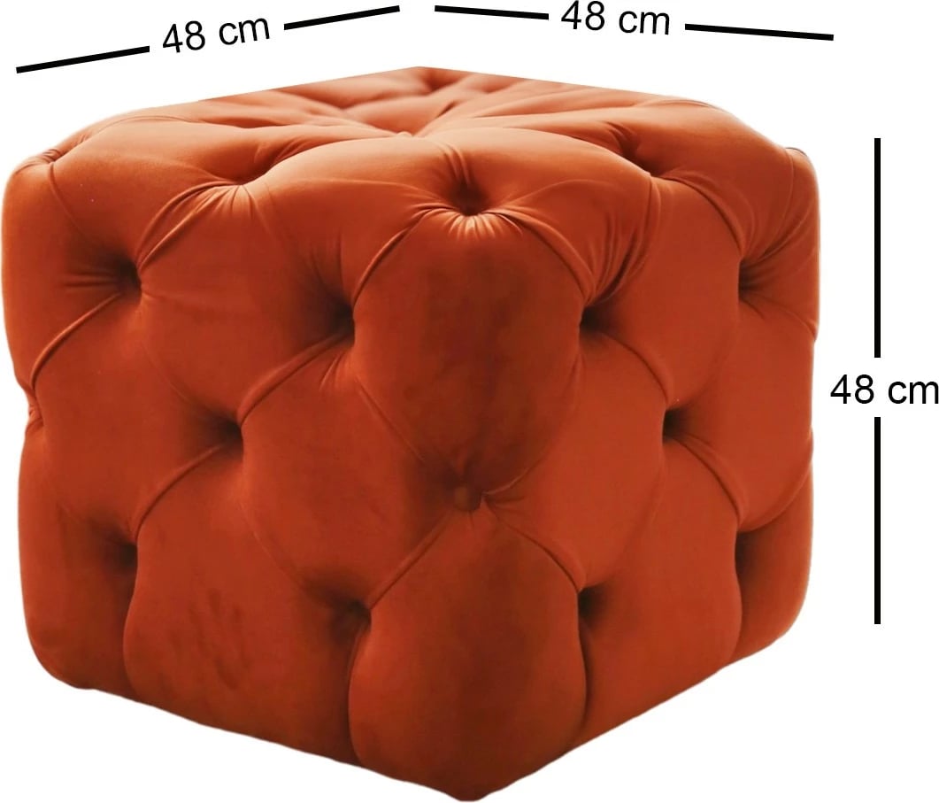 Puf Atelier del Sofa, Kup Chester, ngjyrë kanelle