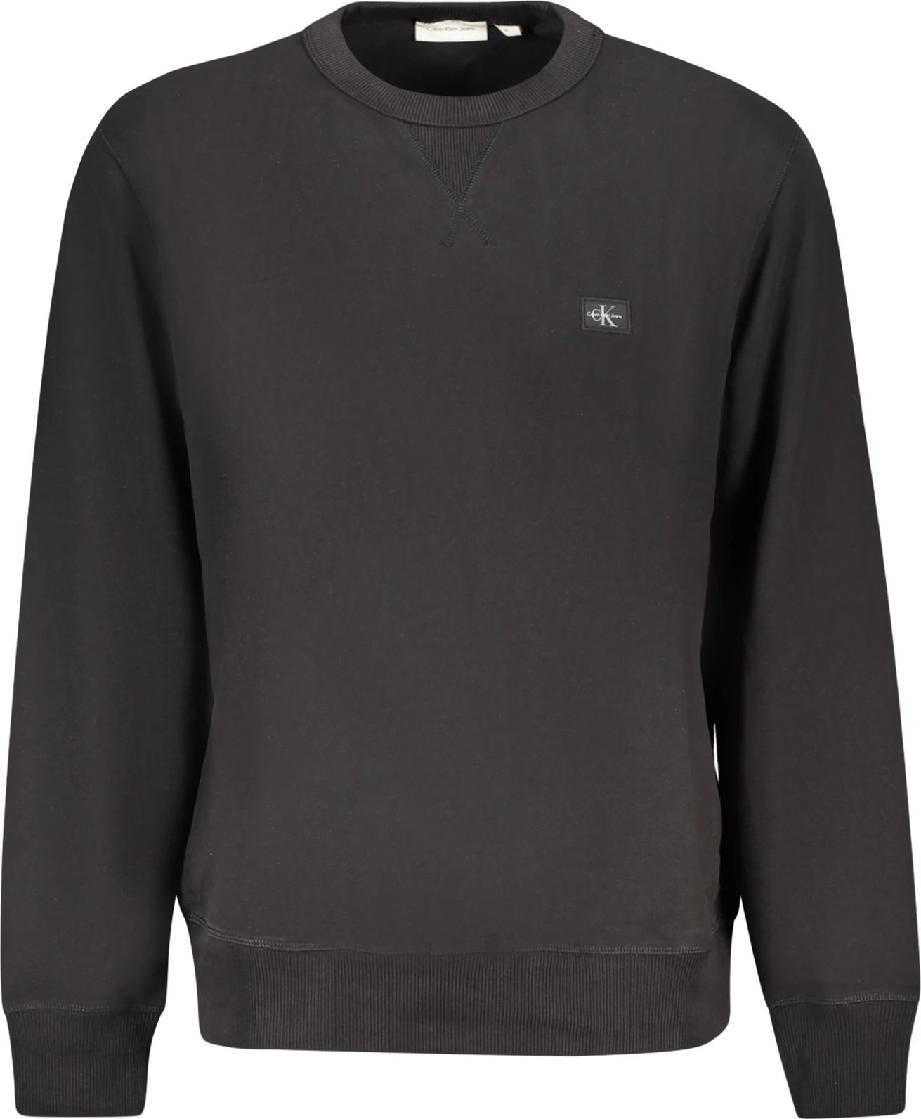 Duks për meshkuj Calvin Klein zip-up, i zi