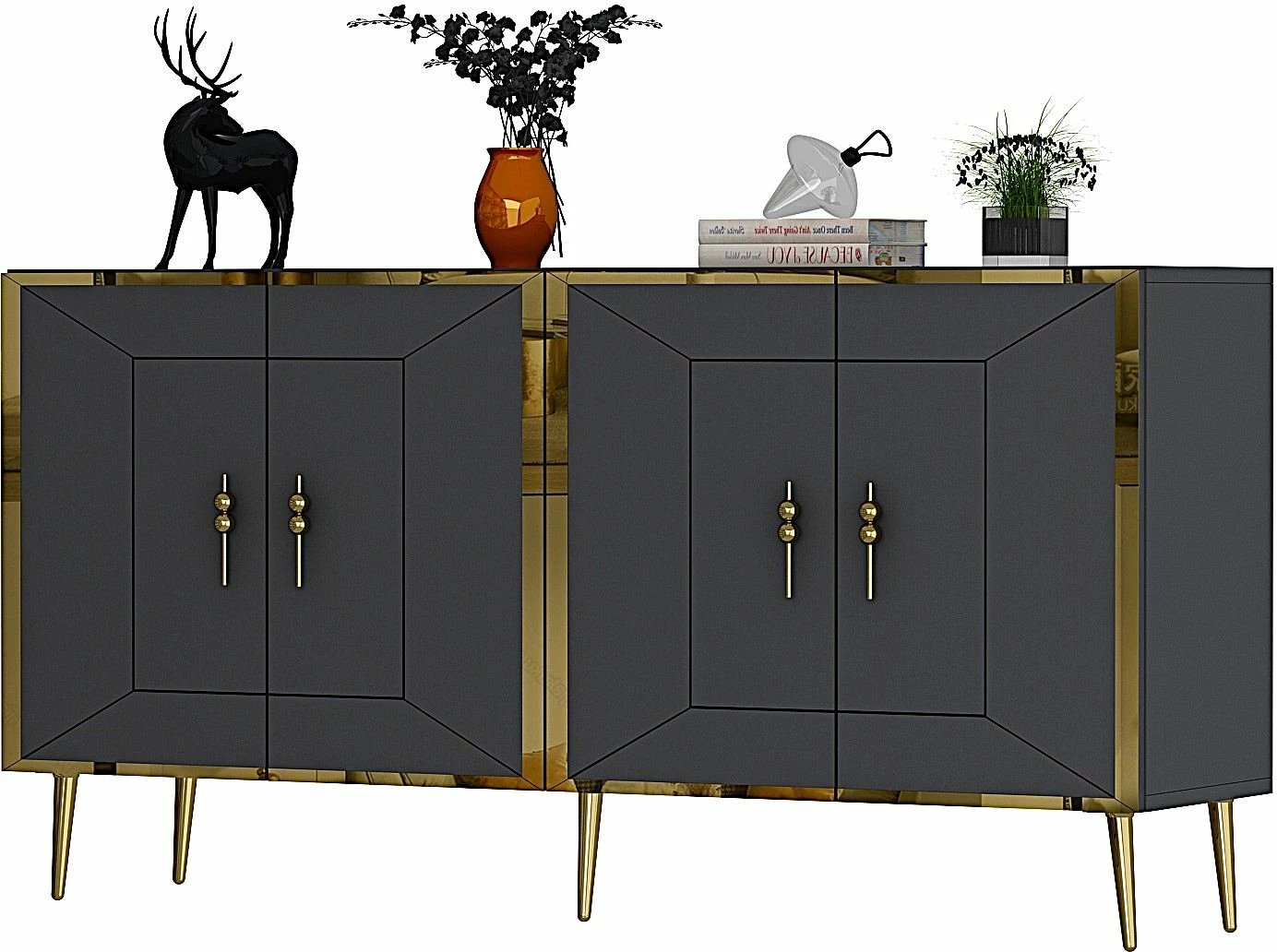 Konsol Skye Decor, Arno KB150, antracit, ari