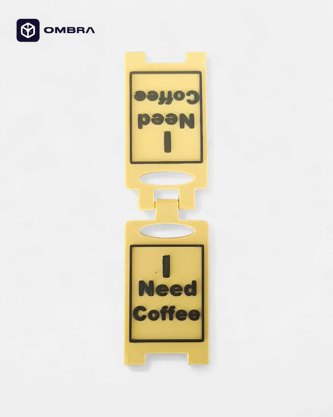 Tabelë “I Need Coffee” - verdhe