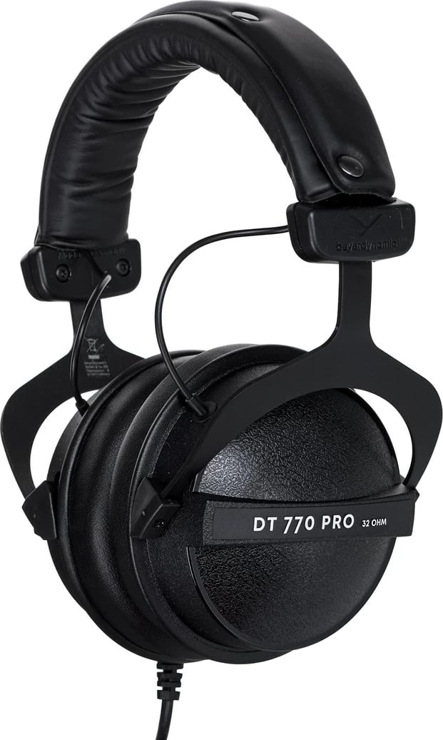 Kufje Beyerdynamic DT 770 PRO, me kabllo, për muzikë, Gri