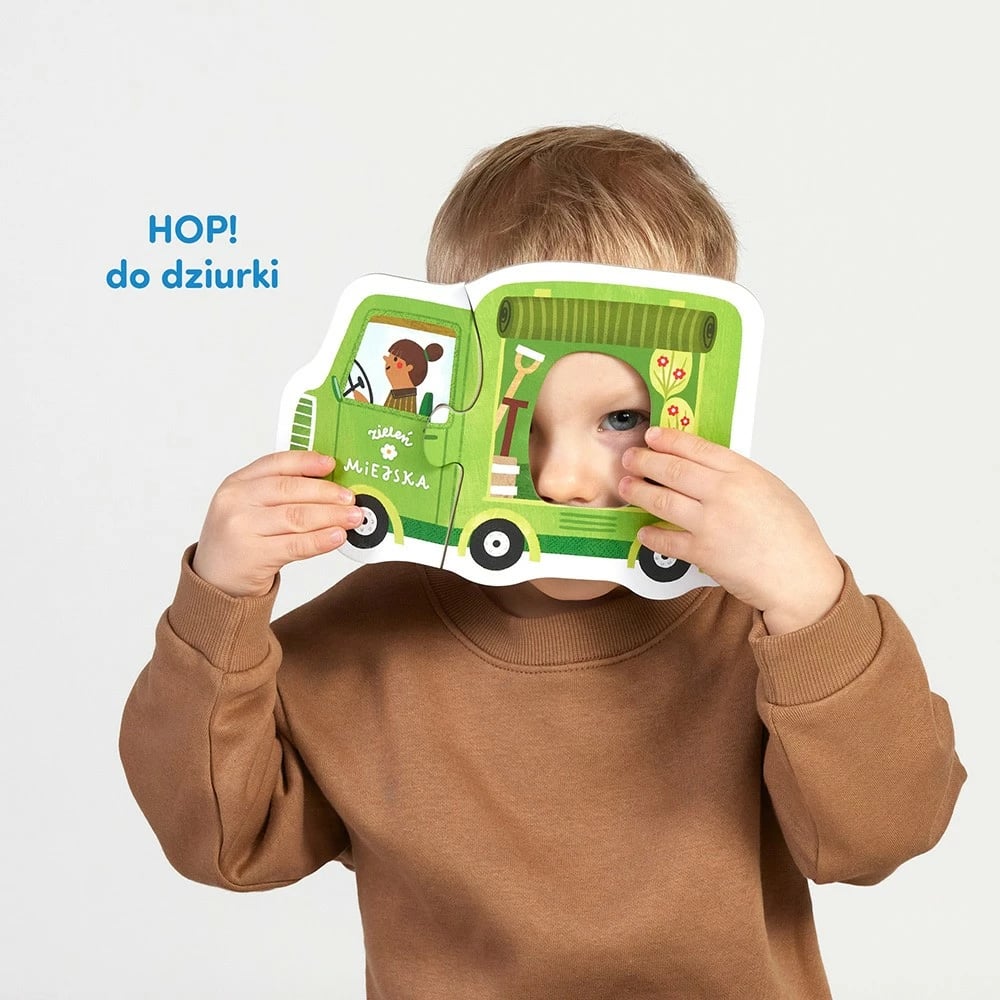 Puzzle edukativ CzuCzu First Puzzle - Vehicles, 28 pjesë, për fëmijë 2+
