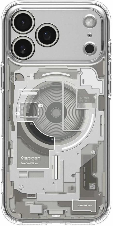 Mbështjellës Spigen Ultra Hybrid MagSafe për iPhone 17 Pro Max, titanium