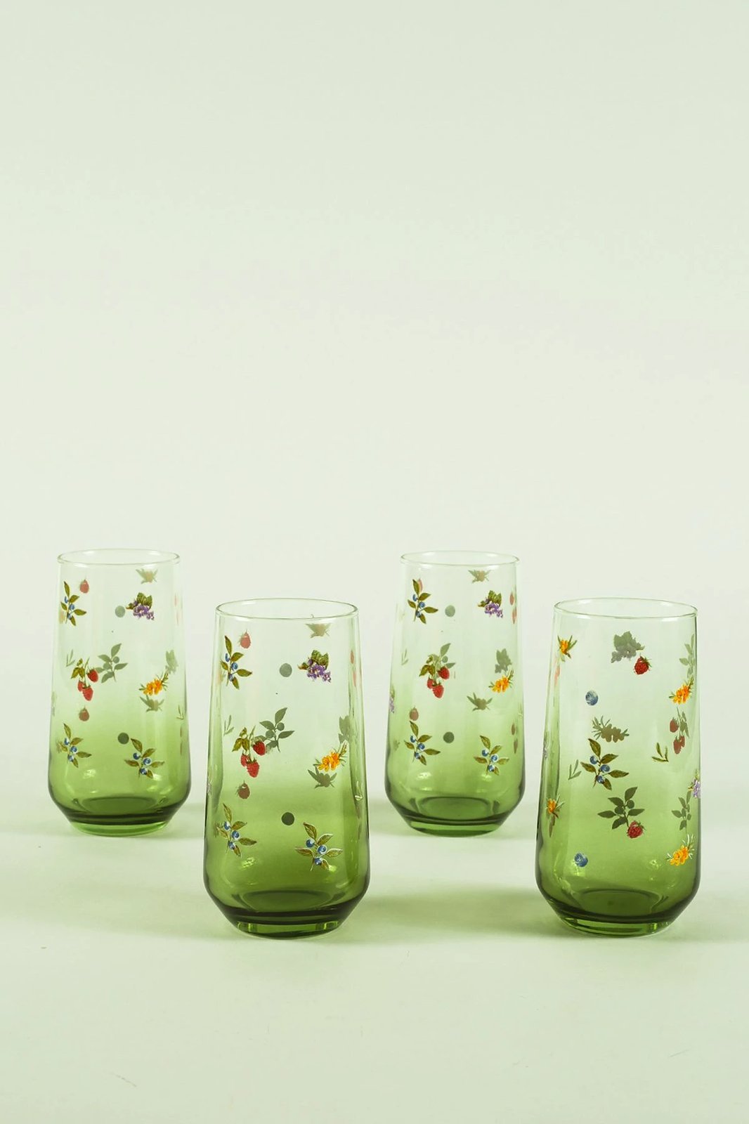 Set gotash xhami (4 copë), Hermia Concept, Jardin 470, ngjyrë e gjelbër